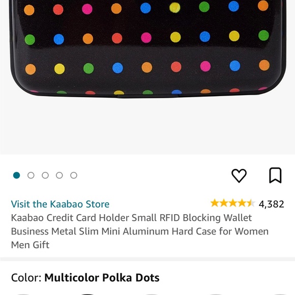 SOLD Credit Card Wallet Holder Aluminum RFID - Picture 4 of 5